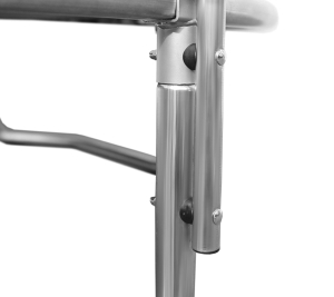 Батут Arland 12FT с внутренней страховочной сеткой и лестницей (Light green)
