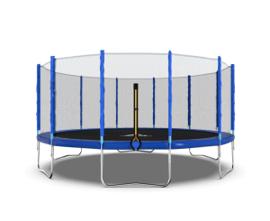 Батут DFC Trampoline Fitness с сеткой 16ft Синий