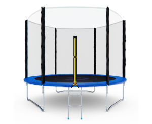 Батут с сеткой DFC Pelpo 10ft с лестницей, Blue