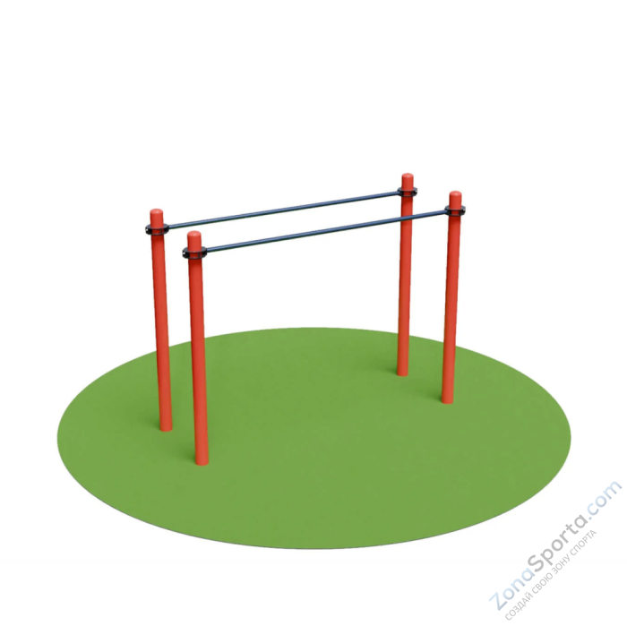 Брусья уличные одинарные DEXsport W-0011