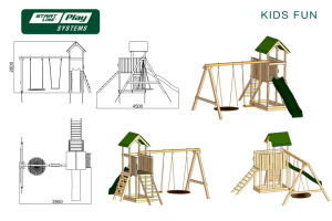 Детская площадка Start Line Kids Fun Эконом