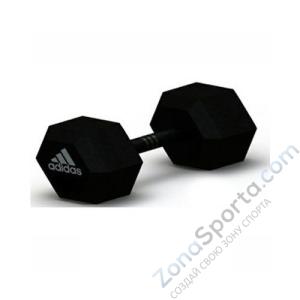 Гантель гексагональная Adidas ADWT-10347 20 кг