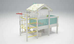 Игровой комплекс Савушка Baby 3 голубой
