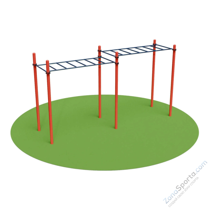 Рукоход уличный двойной DEXsport W-0041