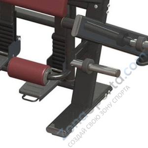 Сгибание ног стоя на свободных весах Protrain T8-611